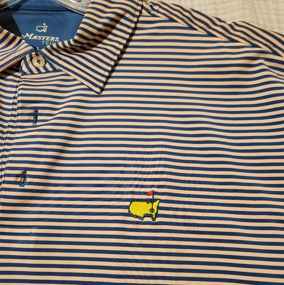 Masters Tech Golf Shirt Large